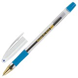 {{photo.Alt || photo.Description || 'Ручка шариковая масляная с грипом BRAUBERG Model-XL GLD, СИНЯЯ, узел 0,5 мм, линия письма 0,25 мм, 143245'}}
