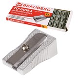 {{photo.Alt || photo.Description || 'Точилка BRAUBERG Style, металлическая клиновидная, в картонной коробке, 222484'}}