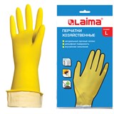 {{photo.Alt || photo.Description || 'Перчатки МНОГОРАЗОВЫЕ латексные LAIMA СТАНДАРТ, хлопчатобумажное напыление, ПЛОТНЫЕ, размер L (большой), желтые, вес 44 г, 600270'}}