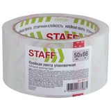 {{photo.Alt || photo.Description || 'Клейкая лента упаковочная 50 мм x 66 м, прозрачная, толщина 40 микрон, STAFF CLASSIC, 440175'}}