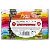 {{photo.Alt || photo.Description || 'Набор ниток для вышивания (мулине) АССОРТИ, 25 цветов по 10 м, х/б, ОСТРОВ СОКРОВИЩ, 662792'}}