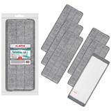 {{photo.Alt || photo.Description || 'Насадки МОП для швабры (кармашки c 2-х сторон) КОМПЛЕКТ 6 шт., микрофибра, 33х12,5см, LAIMA, 608144'}}