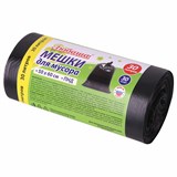 {{photo.Alt || photo.Description || 'Мeшки для мусoра 30 л черные в рулоне 30 шт., ПНД 10 мкм, 50х60 см, ЛЮБАША, 608090'}}