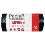 {{photo.Alt || photo.Description || 'Мeшки для мусoра 160 л, черные, в рулоне 20 шт., ПВД, 30 мкм, 87х120 см, PACLAN Professional'}}