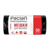 {{photo.Alt || photo.Description || 'Мeшки для мусoра 35 л, черные, в рулоне 50 шт., ПНД, 6,2 мкм, 50х60 см, PACLAN Professional'}}