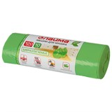 {{photo.Alt || photo.Description || 'Мeшки для мусoра биоразлагаемые 120 л, зеленые, в рулоне 10 шт., ПНД 17 мкм, 70х110 см, LAIMA, 601402'}}