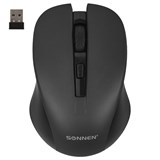 {{photo.Alt || photo.Description || 'Мышь беспроводная с бесшумным кликом SONNEN V18, USB, 800/1200/1600 dpi, 4 кнопки, черная, 513514'}}