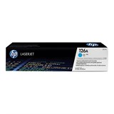 Картридж лазерный HP (CE311A) CLJ CP1025/CP1025NW, №126A, голубой, оригинальный, ресурс 1000 страниц 360878