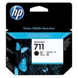 Картридж струйный для плоттера HP (CZ133A) DesignJet T120/T520, №711, черный, оригинальный, увеличенной емкости 361145