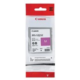 Картридж струйный CANON (PFI-102M) iPF500/510/F600/605/610/650/655/700/710/720, пурпурный, оригинальный, 130 мл, 0897B001 361551