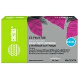 Картридж струйный CACTUS (CS-F6U17AE) для HP OfficeJet Pro 7740/8210/8218/8710, пурпурный 364181