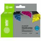 Картридж струйный CACTUS (CS-3JA27AE) для HP OfficeJet Pro 9010/9010e/9012/9014, голубой 364202