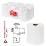{{photo.Alt || photo.Description || 'Полотенца бумажные с центральной вытяжкой 150 м, LAIMA (Система M2) PREMIUM, 2-слойные, белые, КОМПЛЕКТ 6 рулонов, 112507'}}