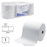 {{photo.Alt || photo.Description || 'Полотенца бумажные рулонные KIMBERLY-CLARK Scott, КОМПЛЕКТ 6 шт., 304 м, белые, диспенсер 601536, 6667'}}