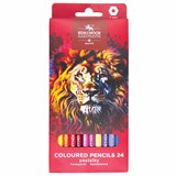 {{photo.Alt || photo.Description || 'Карандаши цветные KOH-I-NOOR "RED LION" 24 цвета, шестигранные, 2,8 мм, натуральное дерево, 3554/24, 3554024063KS'}}