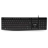 {{photo.Alt || photo.Description || 'Клавиатура проводная SVEN KB-S305, USB, 105 кнопок, черная, SV-018801'}}