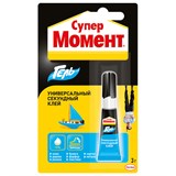 {{photo.Alt || photo.Description || 'Клей-гель моментальный Супер МОМЕНТ, 3 г, отрывная мультикарта, 622917'}}