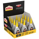 {{photo.Alt || photo.Description || 'Клей моментальный Супер МОМЕНТ, 20 г, МАКСИМАЛЬНЫЙ ОБЪЕМ, в шоу-боксе, 1309631'}}
