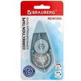 {{photo.Alt || photo.Description || 'Корректирующая лента BRAUBERG REWIND, 5 мм х 16 м, механизм перемотки, корпус зеленый, блистер, 272489'}}