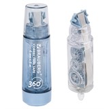 {{photo.Alt || photo.Description || 'Корректирующая лента BRAUBERG 360°, 6 мм х 6 м + сменный картридж, корпус синий, блистер, 272661'}}