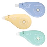 {{photo.Alt || photo.Description || 'Корректирующая лента BRAUBERG PASTEL 5 мм х 12 м, вращающийся наконечник 90°, ВЫГОДНАЯ УПАКОВКА 3 штуки в блистере,механизм перемотки,272489'}}