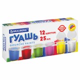 {{photo.Alt || photo.Description || 'Гуашь BRAUBERG "PREMIUM", 12 цветов по 25 мл, 191700'}}