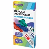 {{photo.Alt || photo.Description || 'Краски акриловые художественные 12 цветов в тубах по 12 мл, BRAUBERG HOBBY, 192403'}}