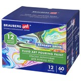 {{photo.Alt || photo.Description || 'Краски акриловые для техники "Флюид Арт" (POURING PAINT), НАБОР 12 цветов по 60 мл, BRAUBERG ART CLASSIC, 192236'}}