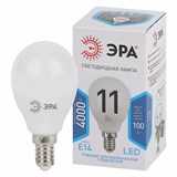 {{photo.Alt || photo.Description || 'Лампа светодиодная ЭРА STD, 11 (100) Вт, цоколь E14, шар, нейтральный белый свет, 35000 ч., LED P45-11W-840-E14, Б0032988'}}