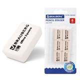 {{photo.Alt || photo.Description || 'Ластики BRAUBERG "Ultra Square" 6 шт., размер ластика 29х18х8 мм, белые, натуральный каучук, 229603'}}