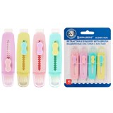 {{photo.Alt || photo.Description || 'Ластики выдвижные с кистью 2 в 1 BRAUBERG "Slider Duo", НАБОР 4 ШТУКИ, 85х12х9 мм, пастельные цвета ассорти, блистер, 271993'}}