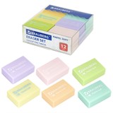 {{photo.Alt || photo.Description || 'Ластики BRAUBERG "Pastel Soft" НАБОР 12 шт., размер ластика 31х20х10 мм, экологичный ПВХ, 229598'}}