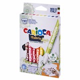 {{photo.Alt || photo.Description || 'Маркеры для ткани CARIOCA (Италия) "Fabric", 10 цветов, круглый наконечник 2,6 мм, 42909'}}