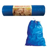 {{photo.Alt || photo.Description || 'Мeшки для мусoра 100 л, завязки, синие, в рулоне 10 шт., ПВД, 40 мкм, 84х67 см, КОНЦЕПЦИЯ БЫТА VITALUX, 510'}}