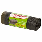 {{photo.Alt || photo.Description || 'Мeшки для мусoра с завязками 60 л, черные, в рулоне 20 шт., прочные, ПНД 15 мкм, 60х70 см, ОФИСМАГ, 601398'}}
