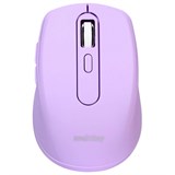 {{photo.Alt || photo.Description || 'Мышь беспроводная бесшумная SMARTBUY SBM-611AG-V, USB, 4 кнопки + 1 колесо, оптическая, лиловая, 02033'}}
