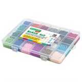 {{photo.Alt || photo.Description || 'Набор для создания бижутерии и украшений из бисера BEADS SET, 6000 элементов, 24 вида, BRAUBERG KIDS, 664696'}}