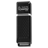 {{photo.Alt || photo.Description || 'Флеш-диск 16 GB, SMARTBUY Quartz, USB 2.0, черный, SB16GBQZ-K'}}