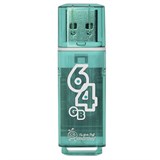 {{photo.Alt || photo.Description || 'Флеш-диск 64 GB SMARTBUY Glossy USB 2.0, зеленый, SB64GBGS-G'}}