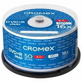 {{photo.Alt || photo.Description || 'Диски DVD+R (плюс) CROMEX, 4,7 Gb, 16x, Cake Box (упаковка на шпиле), КОМПЛЕКТ 50 шт., 513775'}}
