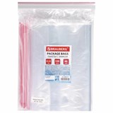 {{photo.Alt || photo.Description || 'Пакеты с замком ZIP LOCK "зиплок", комплект 100 шт., 250х300 мм, ПВД, толщина 40 микрон, BRAUBERG, 606217'}}