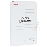 {{photo.Alt || photo.Description || 'Папкa для бумаг с завязками картонная мелованная ОФИСМАГ, гарантированная плотность 320 г/м2, до 200 листов, 124568'}}