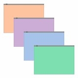 {{photo.Alt || photo.Description || 'Папка-конверт на молнии ERICH KRAUSE "Matt Pastel Bloom" А5+ (250х180 мм), ассорти, 0,18 мм, 61170'}}
