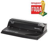 {{photo.Alt || photo.Description || 'Переплетная машина для пластиковой пружины BRAUBERG B8, пробивает до 8 листов, сшивает до 125 листов, 530958'}}