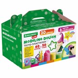 {{photo.Alt || photo.Description || 'Пластилин-тесто для лепки BRAUBERG KIDS, 40 шт., 2000 г, 12 формочек, 2 стека, 2 штампика, 1 скалка, 20 пакетиков для хранения, 106724'}}
