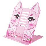 {{photo.Alt || photo.Description || 'Подставка для книг и учебников фигурная BRAUBERG KIDS "Kitty", регулируемый наклон, металл, 238059'}}