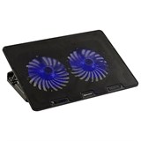 {{photo.Alt || photo.Description || 'Подставка для ноутбука с охлаждением, 2 порта USB-A, LED-подсветка, 352х252 мм, BRAUBERG, 513617'}}