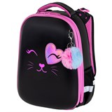 {{photo.Alt || photo.Description || 'Ранец BRAUBERG SHINY, 2 отделения, с брелком, "Smiling cat", 38х28х14 см, 272040'}}