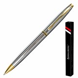 {{photo.Alt || photo.Description || 'Ручка подарочная шариковая BRAUBERG "De Luxe Silver", корпус серебристый, узел 1 мм, линия письма 0,7 мм, синяя, 141414'}}