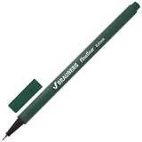 {{photo.Alt || photo.Description || 'Ручка капиллярная (линер) BRAUBERG "Aero", ТЕМНО-ЗЕЛЕНАЯ, трехгранная, металлический наконечник, линия письма 0,4 мм, 142251'}}